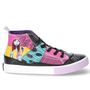 Disney Nightmare Before Christmas High Top Lace Up Sneakers